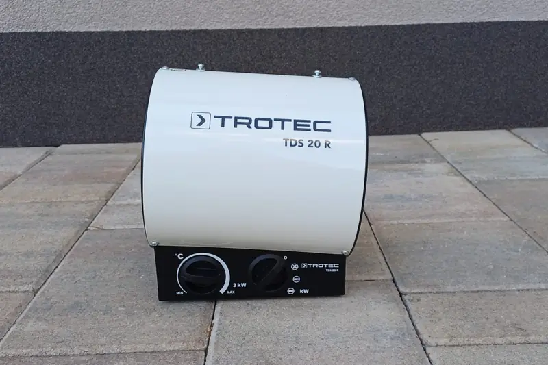 Električni grijač Trotec TDS 20 R — sanacija vlage i sušenje, najam u Karlovcu